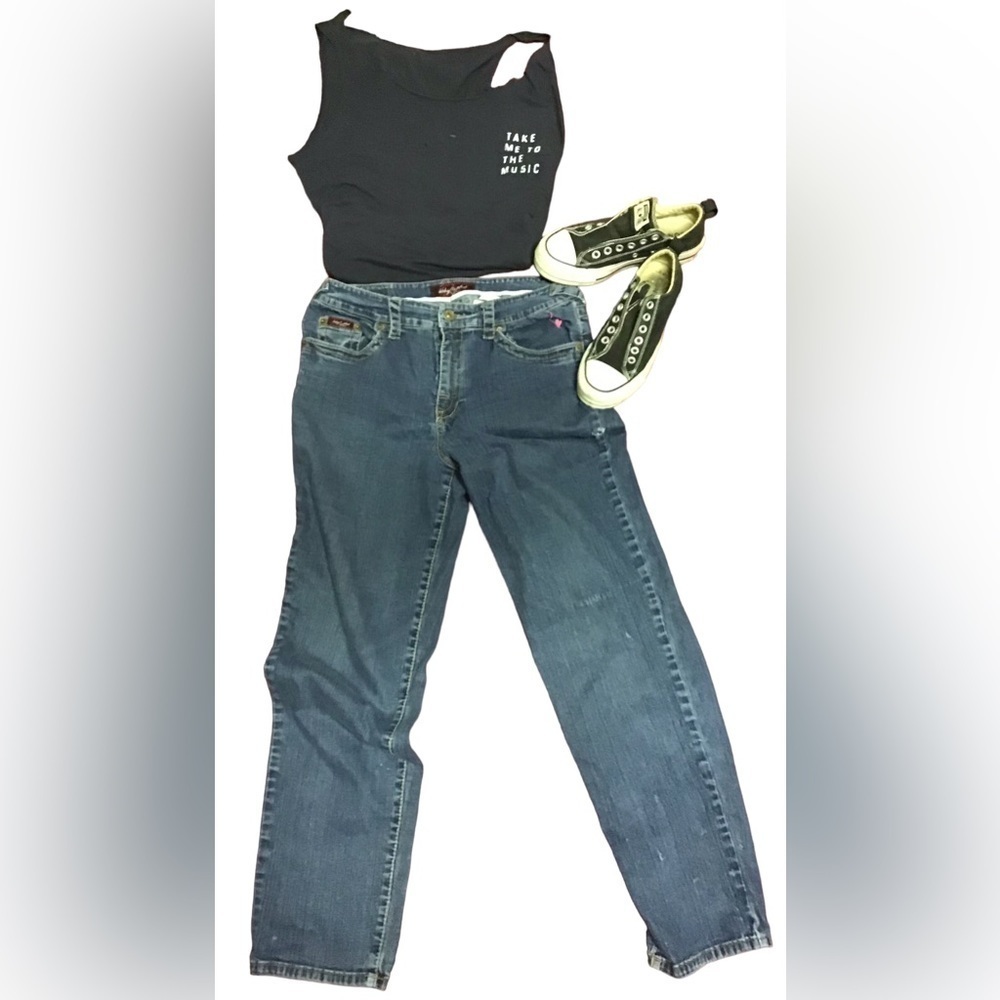Y2K Baby Phat straight leg jean